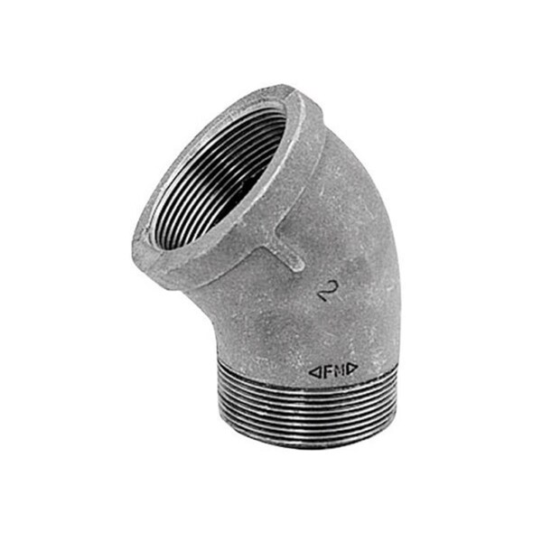Anvil 45 deg Black Street Elbow - 0.75 in. 4029070 - main